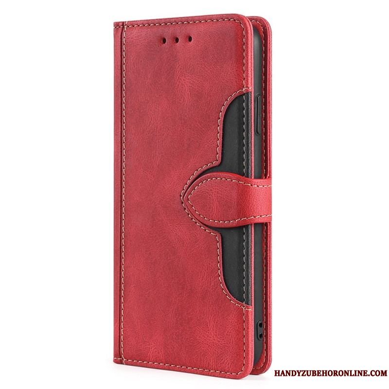 Flip Cover Sony Xperia 10 IV Tofarvet Blomster