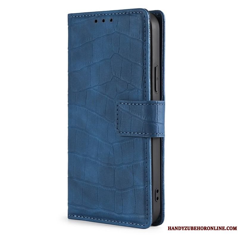 Flip Cover Sony Xperia 5 IV Krokodillehudstil