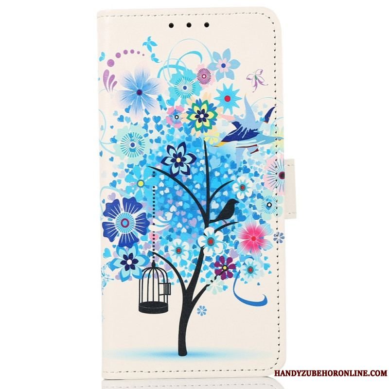 Flip Cover Sony Xperia Pro-I Blomstrende Træ