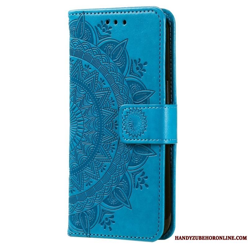 Flip Cover Xiaomi 12T / 12T Pro Mandala Sun Med Snor