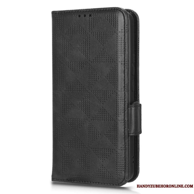 Flip Cover Xiaomi 12T / 12T Pro Retro Stil Trekanter