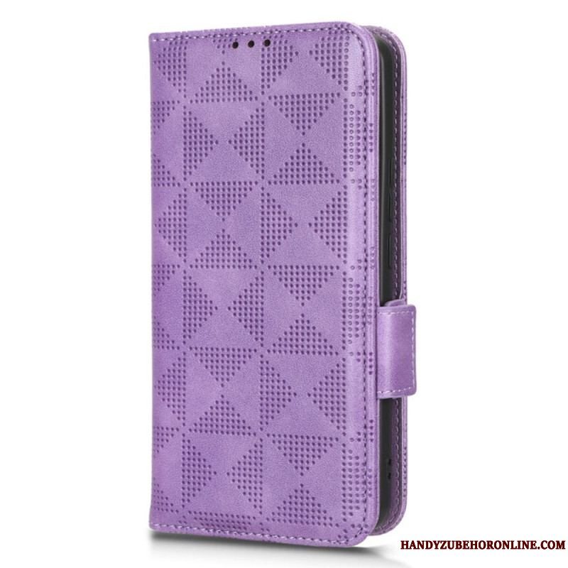 Flip Cover Xiaomi 12T / 12T Pro Retro Stil Trekanter