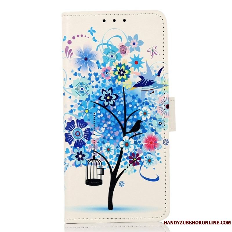 Flip Cover Xiaomi 13 Lite Blomstrende Træ