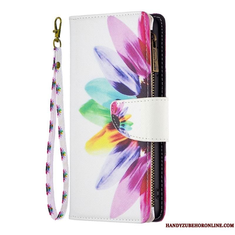 Flip Cover Xiaomi 13 Lite Punge Etui Blomster Tegnebog