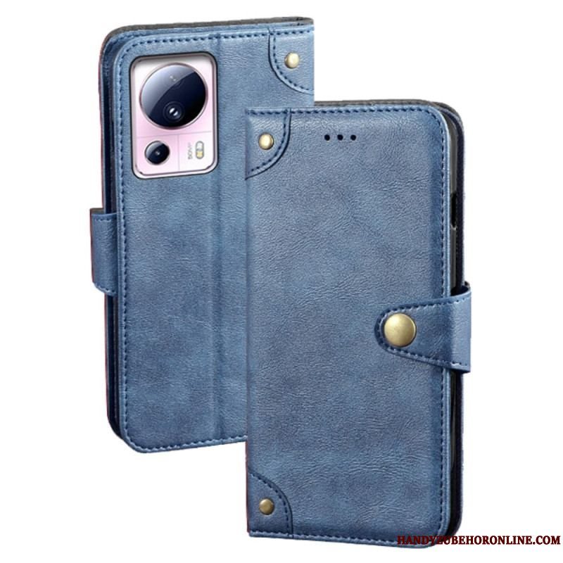 Flip Cover Xiaomi 13 Lite Vintage Idewei