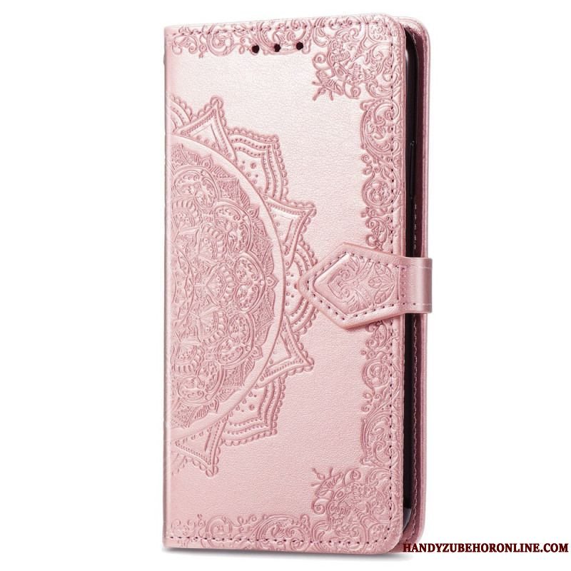 Flip Cover Xiaomi 13 Mandala Sun Med Snor