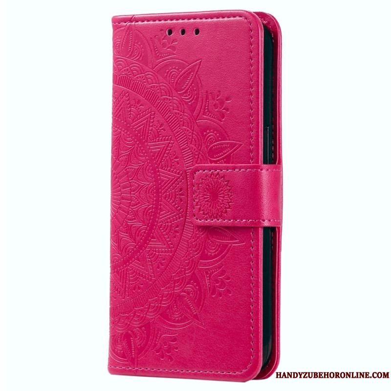 Flip Cover Xiaomi 13 Mandala Sun Med Snor