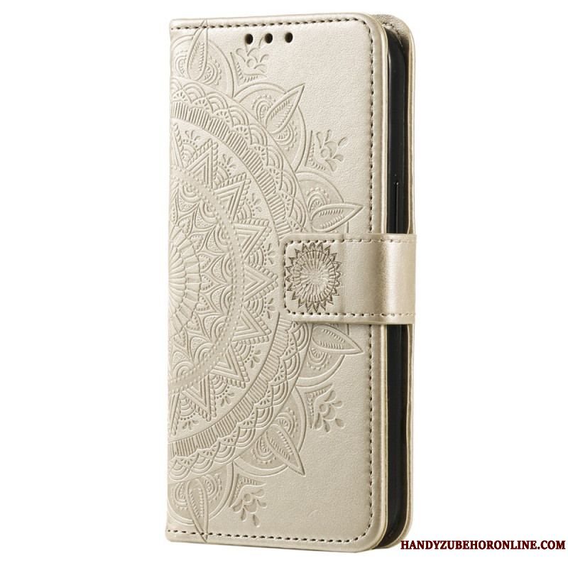 Flip Cover Xiaomi 13 Mandala Sun Med Snor