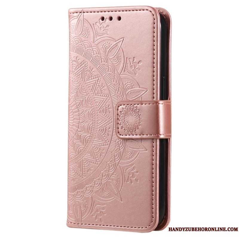 Flip Cover Xiaomi 13 Mandala Sun Med Snor