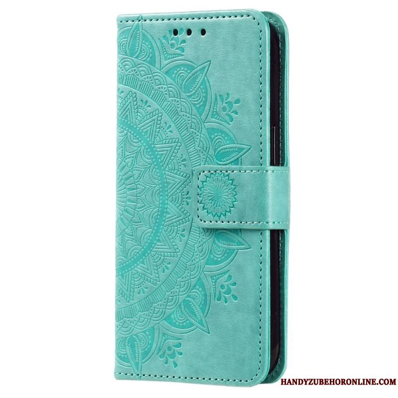 Flip Cover Xiaomi 13 Pro Mandala Sun Med Snor