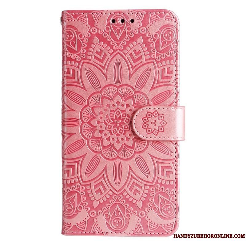 Flip Cover Xiaomi 13 Pro Mandala Sun Med Snor