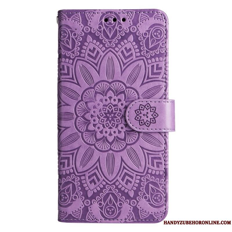 Flip Cover Xiaomi 13 Pro Mandala Sun Med Snor