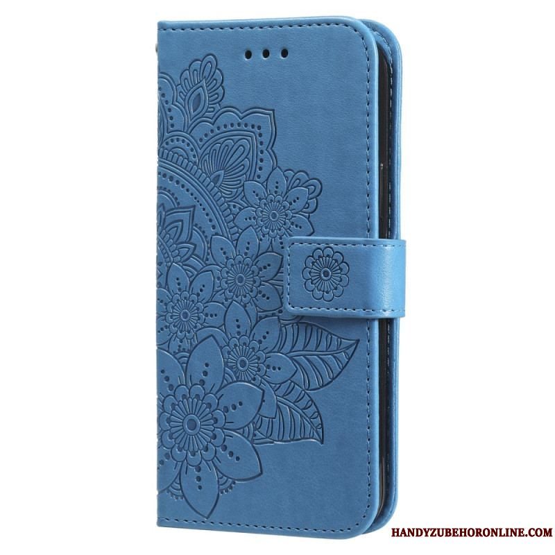 Flip Cover Xiaomi 13 Pro Med Snor Strappy Mandala