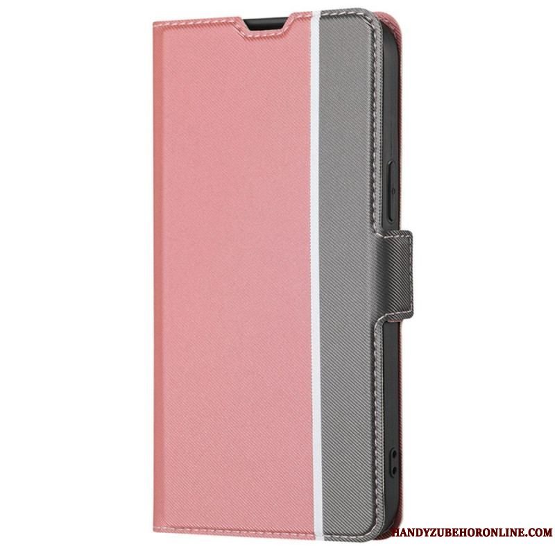 Flip Cover Xiaomi 13 Pro Tofarvet Ultra Fin