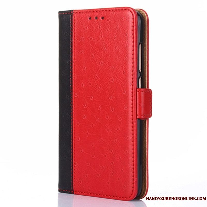 Flip Cover Xiaomi 13 Struds Hudtekstur