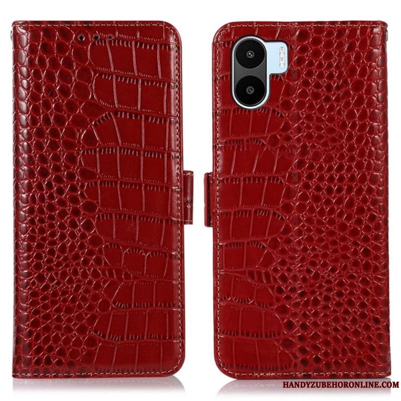 Flip Cover Xiaomi Redmi A1 Crocodile Style Rfid