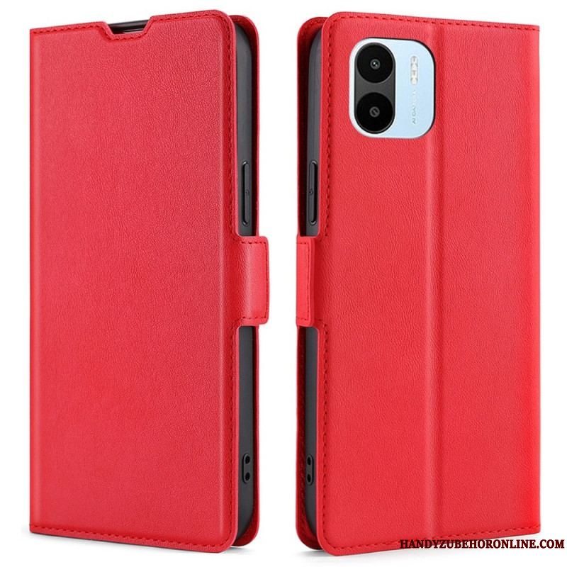 Flip Cover Xiaomi Redmi A1 Læder Cover Flap Dobbelt Design