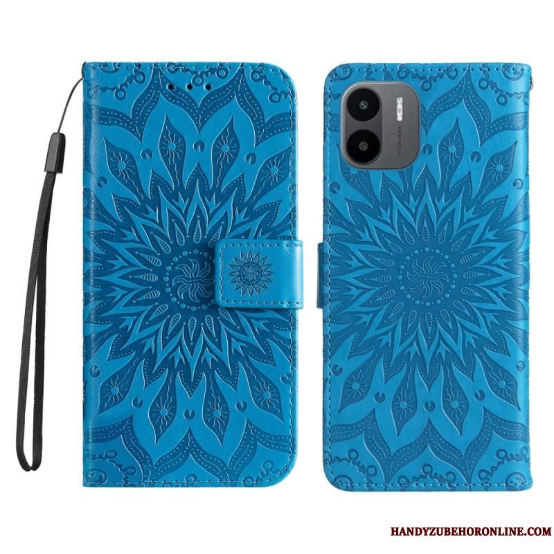 Flip Cover Xiaomi Redmi A1 Med Snor Thong Sun