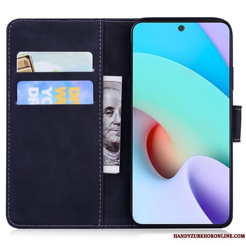 Flip Cover Xiaomi Redmi A1 Tiger Fodaftryk