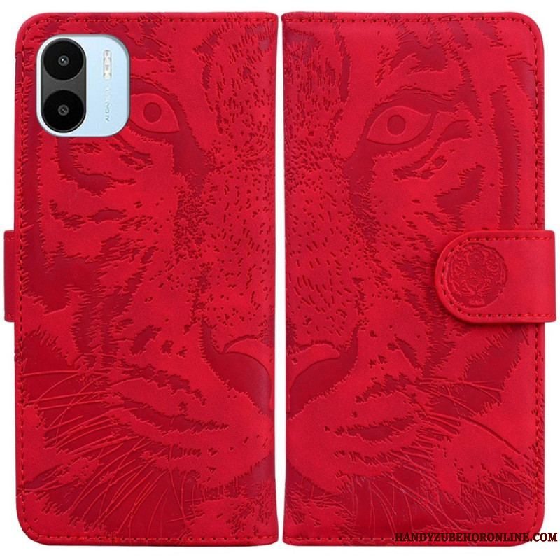 Flip Cover Xiaomi Redmi A1 Tiger Fodaftryk