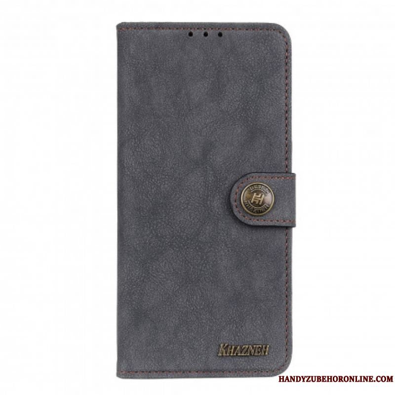 Flip Cover Xiaomi Redmi Note 10 / 10S Khazneh Retro Split Læder