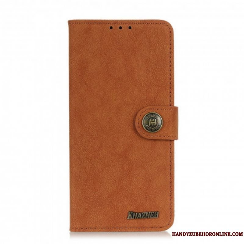 Flip Cover Xiaomi Redmi Note 10 / 10S Khazneh Retro Split Læder