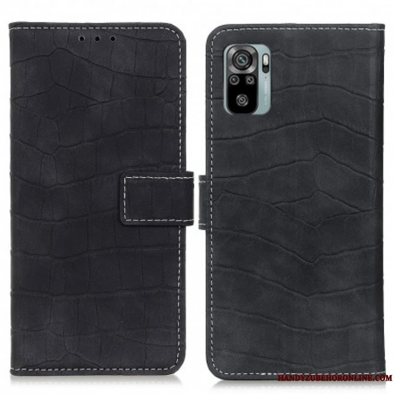 Flip Cover Xiaomi Redmi Note 10 / 10S Krokodillekraft