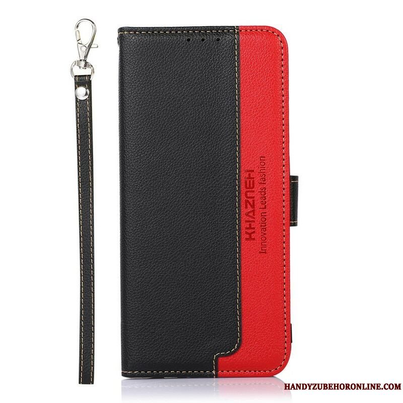 Flip Cover Xiaomi Redmi Note 10 / 10S Lychee Style Rfid Khazneh