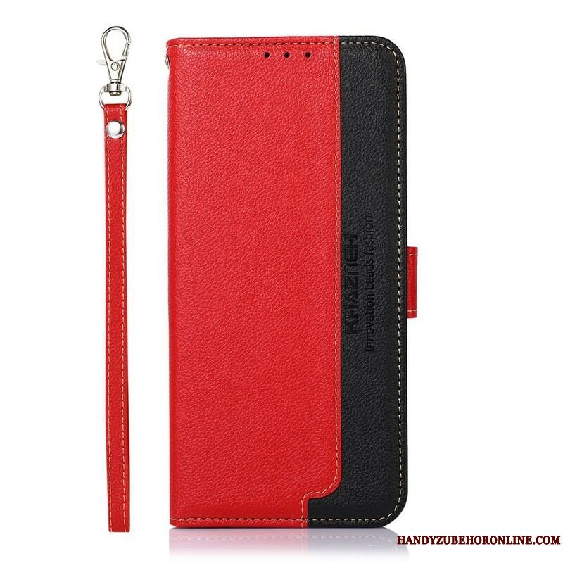 Flip Cover Xiaomi Redmi Note 10 / 10S Lychee Style Rfid Khazneh