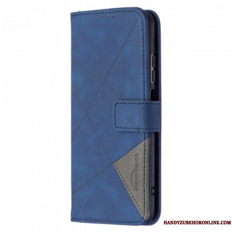 Flip Cover Xiaomi Redmi Note 10 / 10S Trekant Binfen Farve