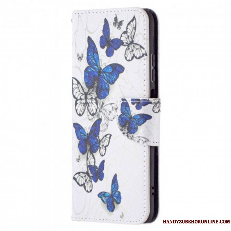 Flip Cover Xiaomi Redmi Note 10 / 10S Vidunderlige Sommerfugle