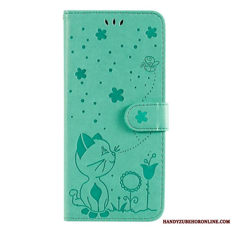 Flip Cover Xiaomi Redmi Note 10 5G Anine Kat