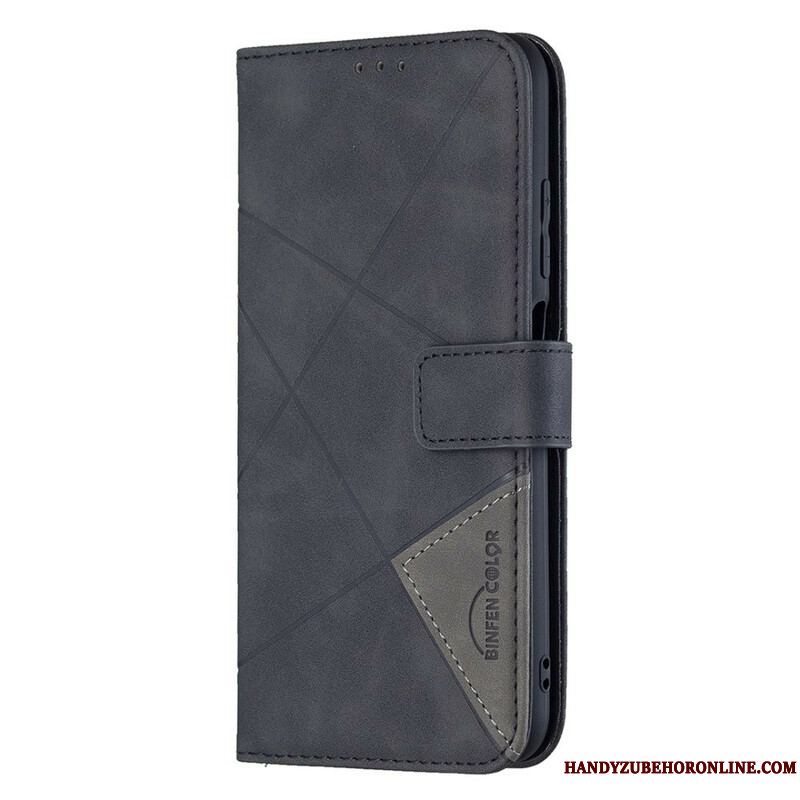 Flip Cover Xiaomi Redmi Note 10 5G Binfen Farvetrekanter