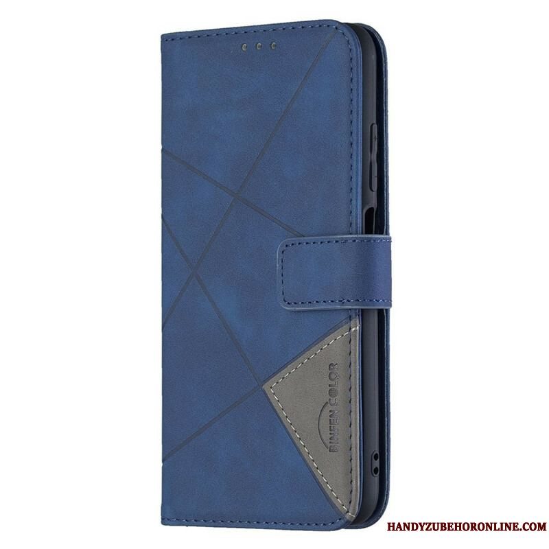 Flip Cover Xiaomi Redmi Note 10 5G Binfen Farvetrekanter