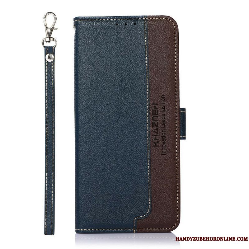 Flip Cover Xiaomi Redmi Note 10 5G Lychee Style Rfid