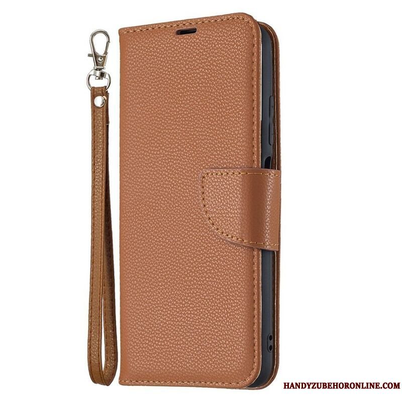 Flip Cover Xiaomi Redmi Note 10 5G Læder Cover Litchi Rabat Oblique