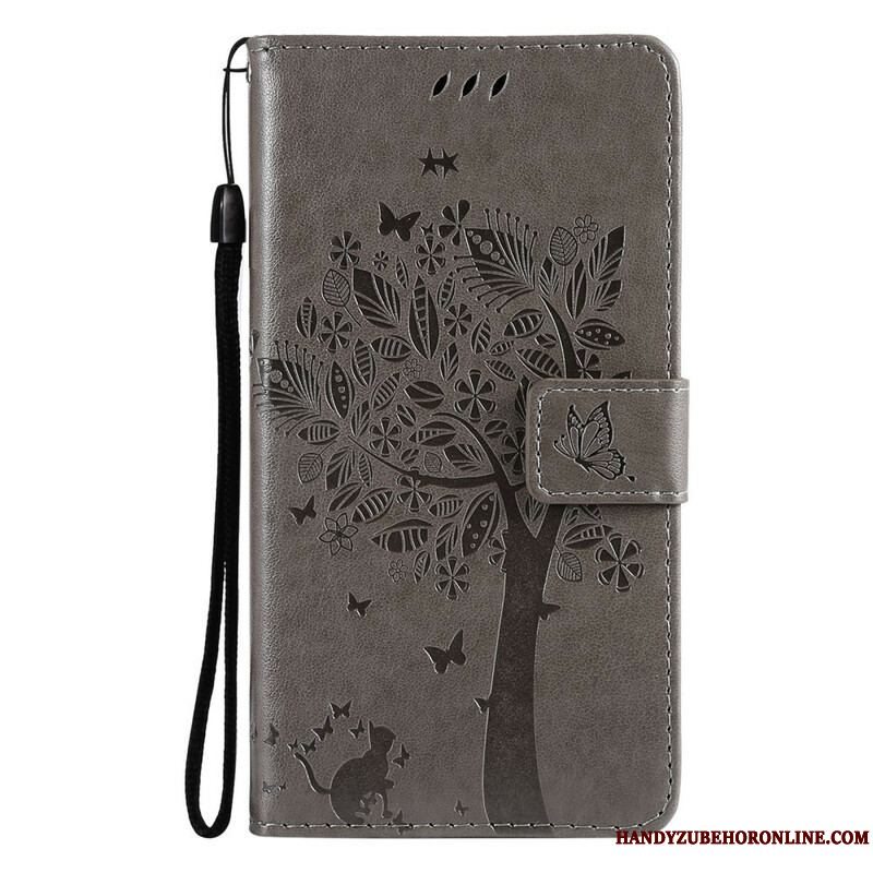 Flip Cover Xiaomi Redmi Note 10 5G Med Snor Lanyard Daydream