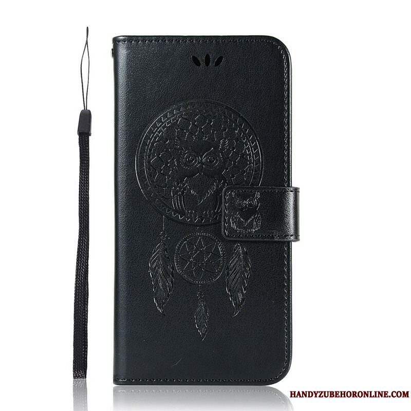 Flip Cover Xiaomi Redmi Note 10 5G Ugle Drømmefanger