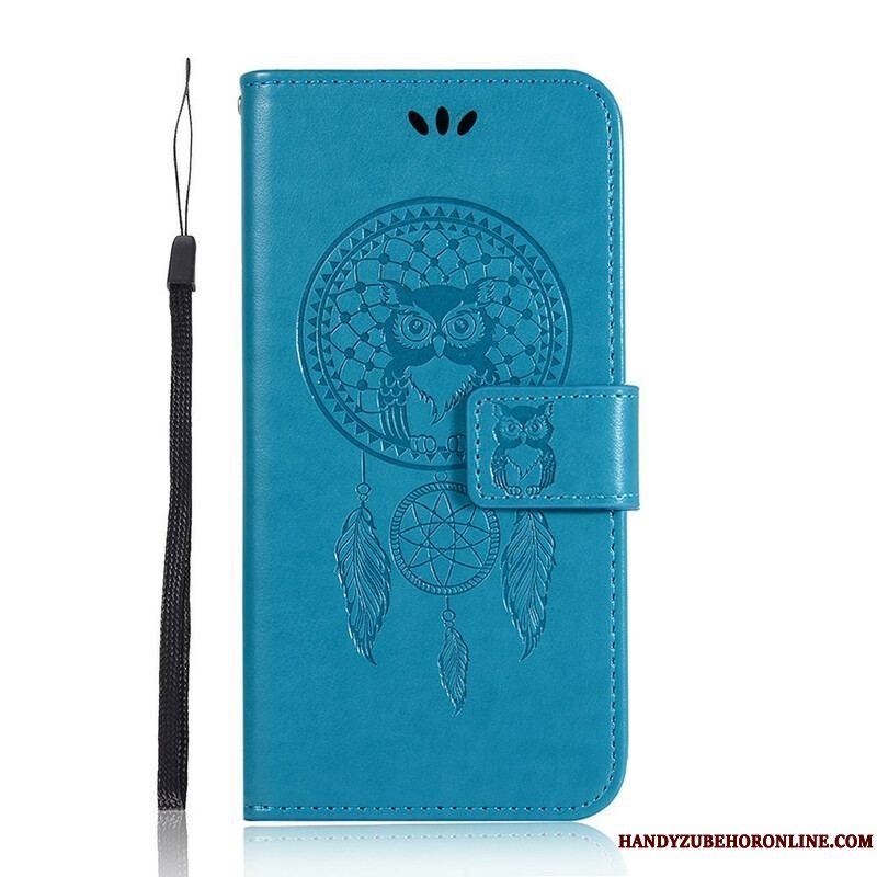 Flip Cover Xiaomi Redmi Note 10 5G Ugle Drømmefanger