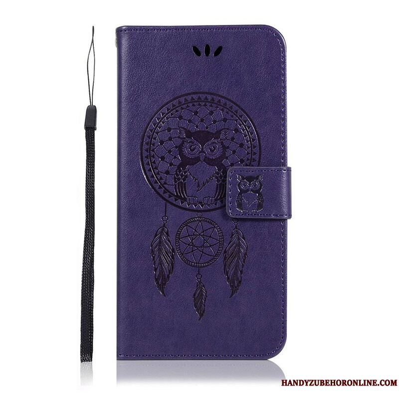 Flip Cover Xiaomi Redmi Note 10 5G Ugle Drømmefanger