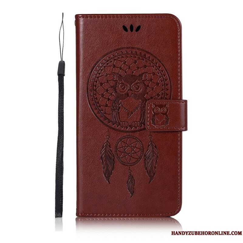 Flip Cover Xiaomi Redmi Note 10 5G Ugle Drømmefanger