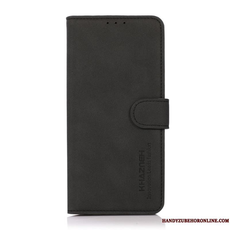 Flip Cover Xiaomi Redmi Note 11 / 11S Khazneh Fashion Læder Effekt