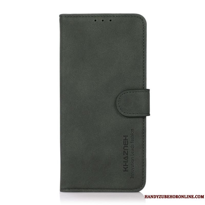 Flip Cover Xiaomi Redmi Note 11 / 11S Khazneh Fashion Læder Effekt