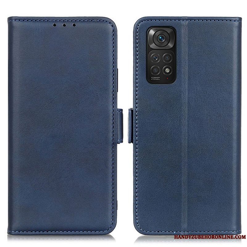 Flip Cover Xiaomi Redmi Note 11 / 11S Læder Cover Dobbelt Klap