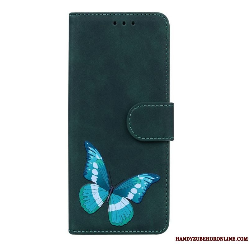 Flip Cover Xiaomi Redmi Note 11 / 11S Skin-touch Butterfly