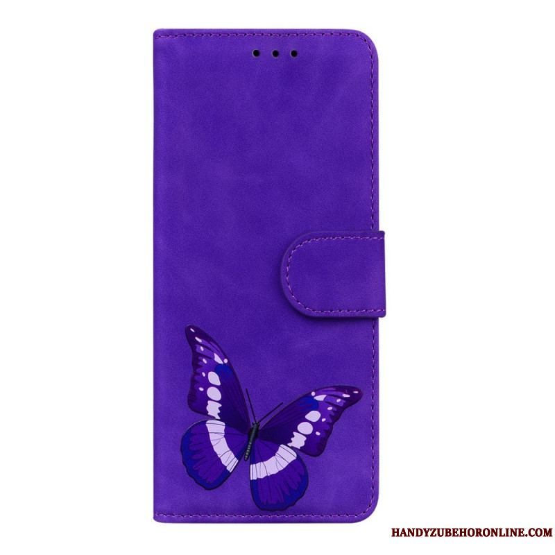 Flip Cover Xiaomi Redmi Note 11 Pro / 11 Pro 5G Skin-touch Butterfly