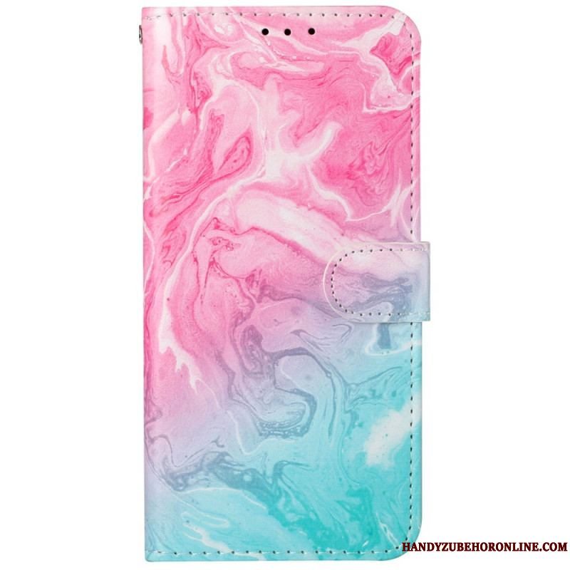 Flip Cover Xiaomi Redmi Note 11 Pro Plus 5G Marmorstilen