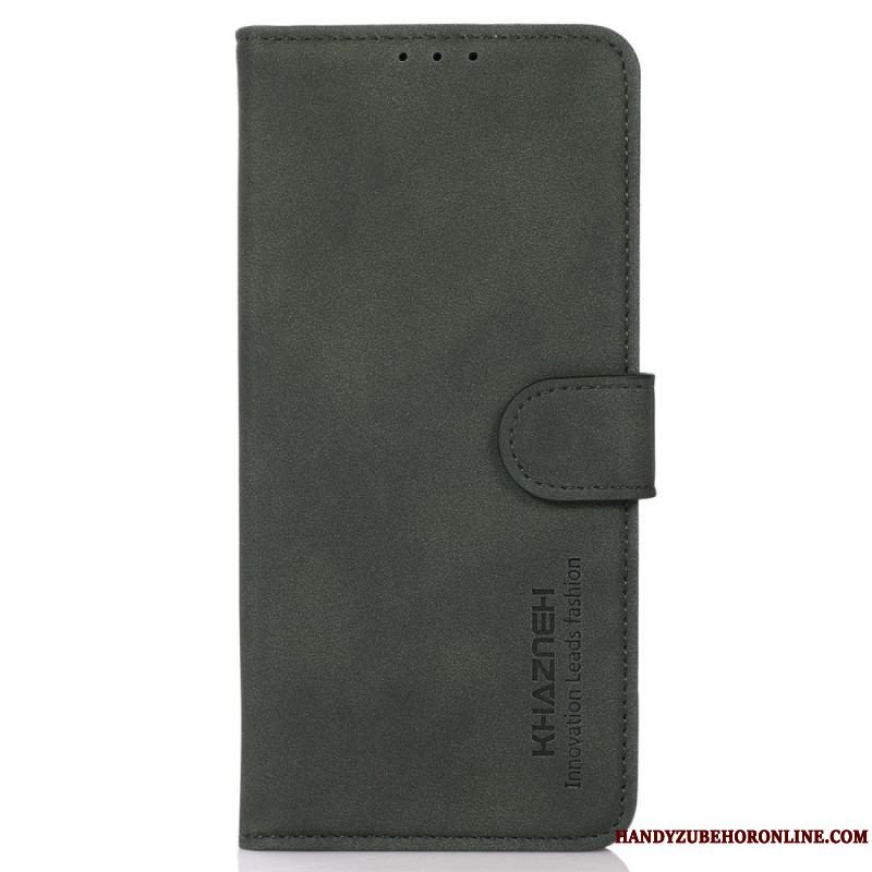 Flip Cover Xiaomi Redmi Note 12 4G Khazneh Lædereffekt