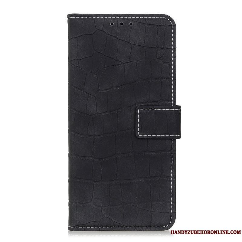 Flip Cover Xiaomi Redmi Note 12 4G Krokodille