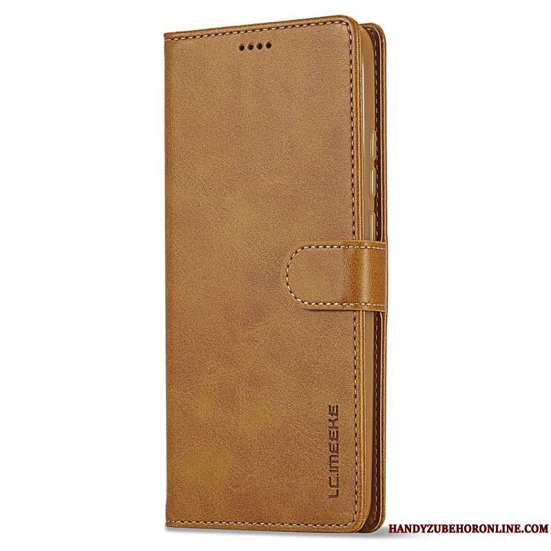 Flip Cover Xiaomi Redmi Note 12 4G Lædereffekt Lc.imeeke